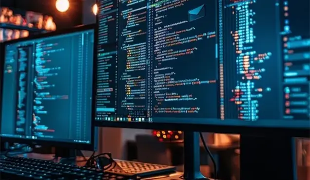 Монитори с програмен код - Професионална уеб разработка за бизнес нужди и дигитални проекти - УебКома ООД