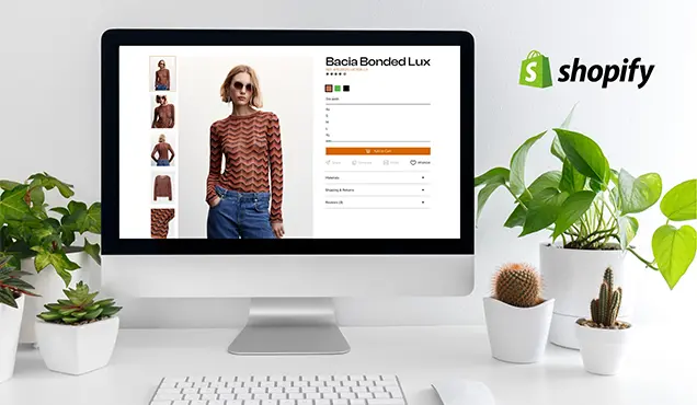 Монитор с Shopify - Професионална уеб разработка за бизнес нужди и дигитални проекти - УебКома ООД