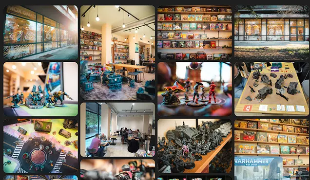 Снимки от клуб за настолни игри използвана за локално SEO - Професионална уеб разработка за бизнес нужди и дигитални проекти - УебКома ООД