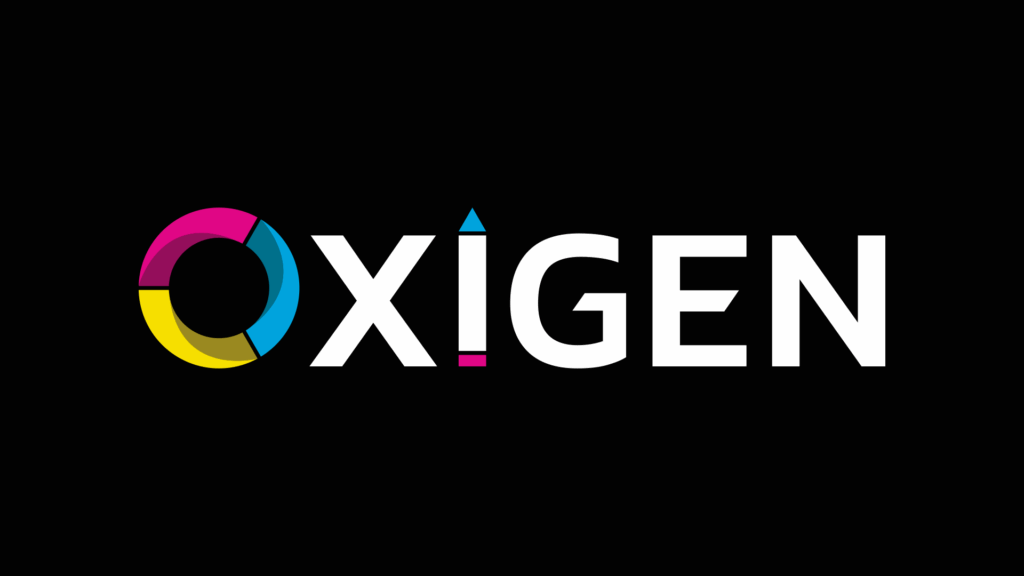 Лого "Oxigen" - Професионална уеб разработка за бизнес нужди и дигитални проекти - УебКома ООД