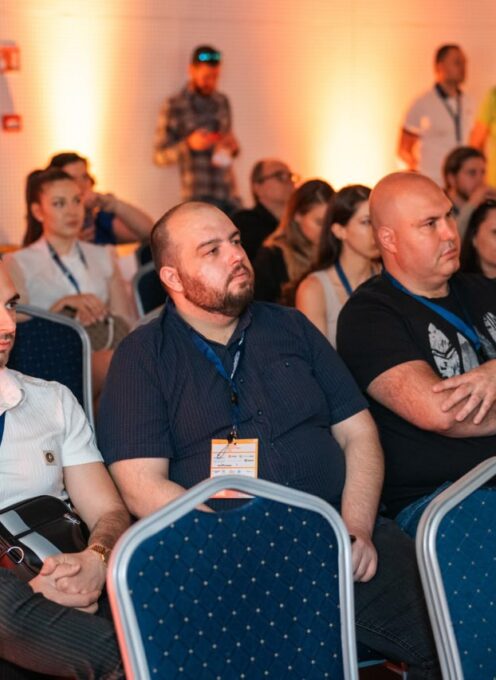 Снимка от конференция по дигитален маркетинг - Професионална уеб разработка за бизнес нужди и дигитални проекти - УебКома ООД